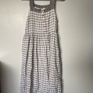 Roxy midi linen dress